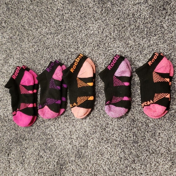 Reebok Other - 6/$25- 5 Pair of Reebok Socks Ages 2/4